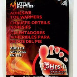 Little Hotties Adhesive Toe Warmers 5+ Hours Pure Heat Safe